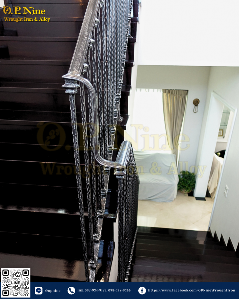 บ้านสวนสยาม - ราวบันได