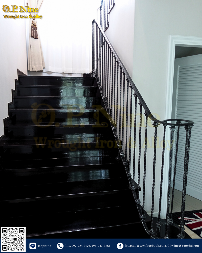 บ้านสวนสยาม - ราวบันได