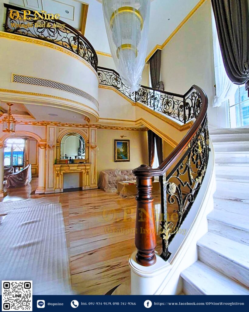 ราวบันไดแบบ Luxury